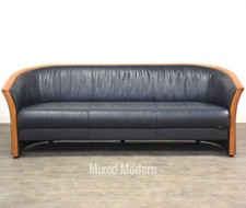 Blue leather ekornes for sale  Nashua