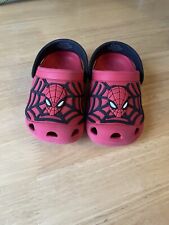 Spider man crocs for sale  SHEFFIELD