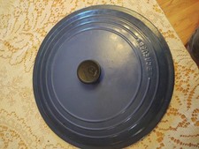 Creuset lid blue for sale  Roy