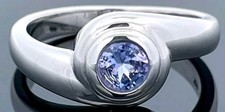 Tansanit ring 925 gebraucht kaufen  Weinheim