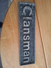 Clansman lorry badge for sale  NEWPORT PAGNELL