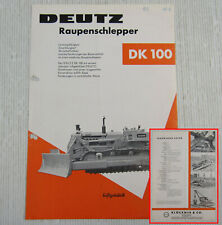 Prospekt deutz dk100 gebraucht kaufen  Merseburg