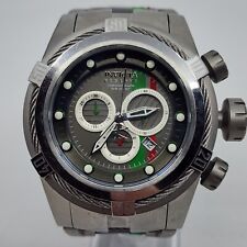 CRONÓGRAFO RARO INVICTA RESERVA PARAFUSO ZEUS S1 RACER 26470 MASCULINO COURO 52MM WATC comprar usado  Enviando para Brazil