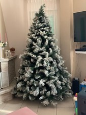 Albero natale innevato usato  Casapesenna