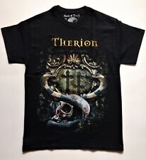 Camiseta THERION RARA Logotipo Bordado Tristania Sirenia Epica Nightwish Xandria comprar usado  Enviando para Brazil