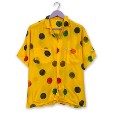 Camicia vintage gialla usato  Montegrotto Terme
