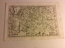 Deutschlandkarte kupferstich w gebraucht kaufen  Leipzig