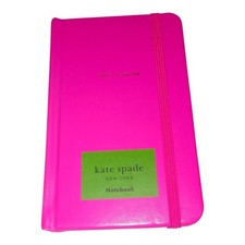 Bloco de notas portátil Kate Spade New York notebook rosa não usado forrado jornal de papel comprar usado  Enviando para Brazil