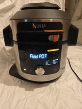 Ninja OL650EU Foodi MAX 12-in-1 SmartLid Multikocher edelstahl Guter Zustand  comprar usado  Enviando para Brazil