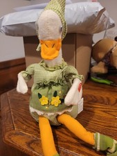 Usado, Boneca Vestida Animada Vintage Material de Feltro de Pato Raz Importado 14" Prateleira Quacks comprar usado  Enviando para Brazil