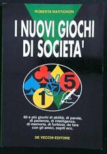 Nuovi giochi societa usato  Italia