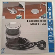 Unitec einbausteckdose schuko gebraucht kaufen  Frankfurt am Main