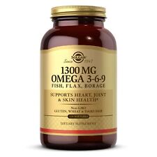 SOLGAR 1300 mg ômega 3-6-9 120 cápsulas gelatinosas, usado comprar usado  Enviando para Brazil