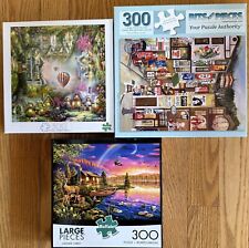 1 puzzles 3 300 piece for sale  Carlisle