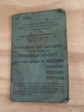 Libretto vespa faro usato  San Cipriano Po