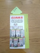 Claas tractor lubricant for sale  WHITCHURCH