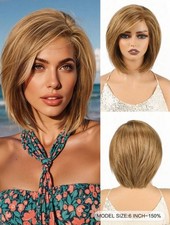 Perruque brune naturelle d'occasion  Artix