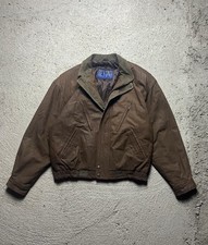 Leather Jacket Brown Vintage Avant Garde Archive Baggy Oversized Bomber na sprzedaż  PL