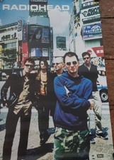 Radiohead promo poster for sale  LEIGHTON BUZZARD