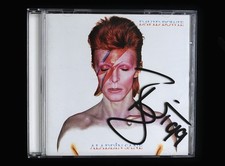 David Bowie Signed Aladdin Sane CD 99', Authenticated*, Autographed, usado comprar usado  Enviando para Brazil