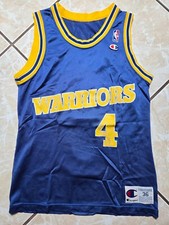 Camiseta de basquete masculina Champion Golden State Warriors Chris Webber #4 40 pequena comprar usado  Enviando para Brazil