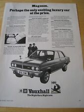 Magnum vauxhall car for sale  BRISTOL