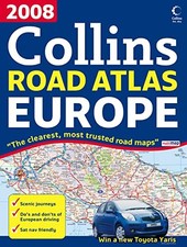 International Road Atlases – 2008 Collins Road Atlas Europe -  - paperback - 000 comprar usado  Enviando para Brazil