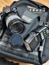 Usado, Mochila Tamrac Canon EOS Rebel XTi modelo DS126151, lente 17-85mm, flash 430EX comprar usado Usado, Mochila Tamrac Canon EOS Rebel XTi modelo DS126151, lente 17-85mm, flash 430EX comprar usado  Enviando para Brazil