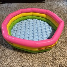 Usado, Poço de bolas de bilhar inflável colorido para crianças no quintal Intex. 30” Across X 9” Deep comprar usado  Enviando para Brazil
