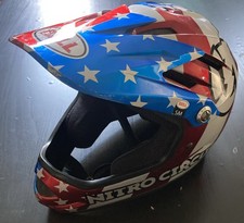 Capacete de bicicleta infantil *RARO* BELL 'NITRO CIRCUS' SANCTION rosto inteiro - Tamanho pequeno comprar usado  Enviando para Brazil