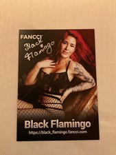 Black flamingo autogrammkarte gebraucht kaufen  Auerbach/Vogtl.