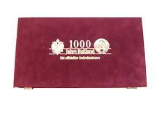Münzkassette 1000 jahre gebraucht kaufen  Deutschland