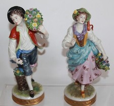 Pair volkstedt lady for sale  OLDBURY