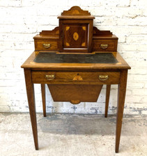 Antique edwardian inlaid for sale  LOUGHBOROUGH