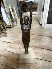 Deco 1920s bronze for sale  RICHMOND