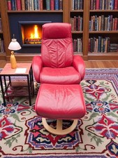 Fauteuil relax cuir d'occasion  Brionne