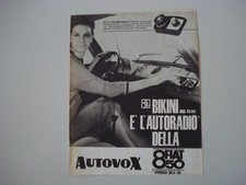 Advertising pubblicità 1966 usato  Salerno