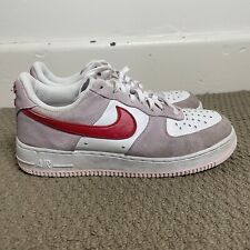 Usado, Nike Air Force 1 Dia dos Namorados tamanho 8 masculino branco rosa casual DD3384-600  comprar usado  Enviando para Brazil