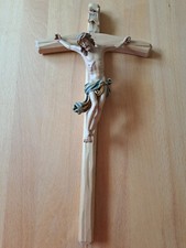 Wandkreuz holzkreuz jesus gebraucht kaufen  Gundelfingen a.d.Donau