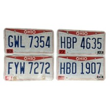 Ohio plaque immatriculation d'occasion  France