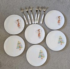 Snowman cake plates for sale  COLCHESTER
