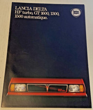 Brochure lancia delta d'occasion  Quarré-les-Tombes