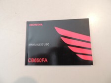 Manuale d`uso HONDA CB 650 FA 2017 Fahrerhandbuch comprar usado  Enviando para Brazil