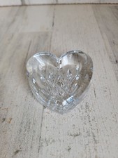 Clear weighted heart for sale  Racine