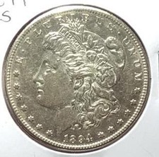 1894s morgan silver for sale  Gurnee
