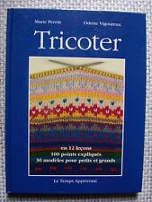 Livre tricoter leçons d'occasion  Grancey-le-Château-Neuvelle