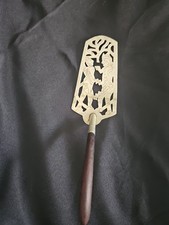 Vintage Alpaca Mexico , Silver ,Serving Knife Wooden Handle Very Old comprar usado Vintage Alpaca Mexico , Silver ,Serving Knife Wooden Handle Very Old comprar usado  Enviando para Brazil