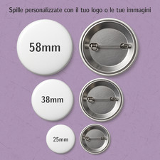 Spille personalizzate con usato  Palazzolo sull'Oglio