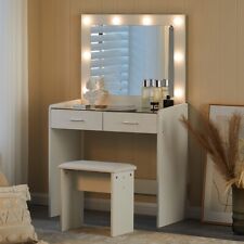 White dressing table for sale  LICHFIELD