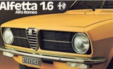 Catalogue brochure alfa d'occasion  Palaiseau